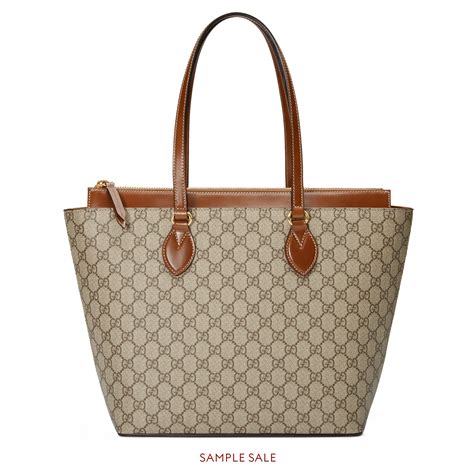 gucci borsa in tessuto con manici bianchi|Borse GUCCI da Donna .